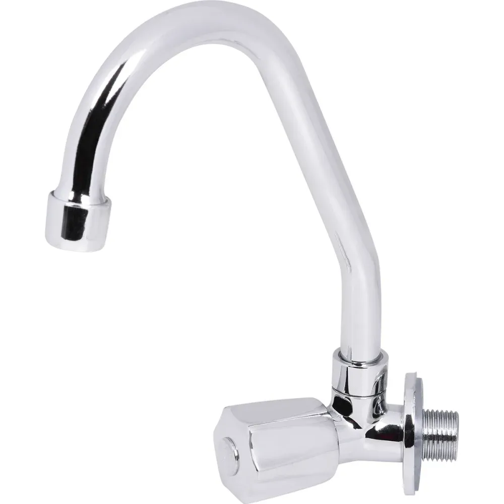 Torneira Bica Móvel 1/4" C50 Parede Metal Liege